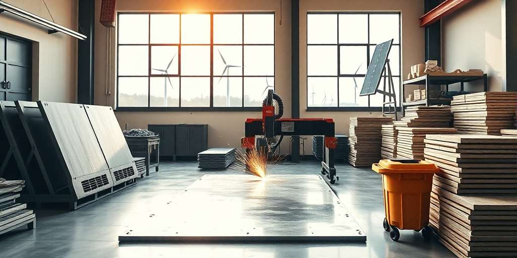 Corte láser y sostenibilidad en la industria metalmecánica: Innovación para el futuro responsable